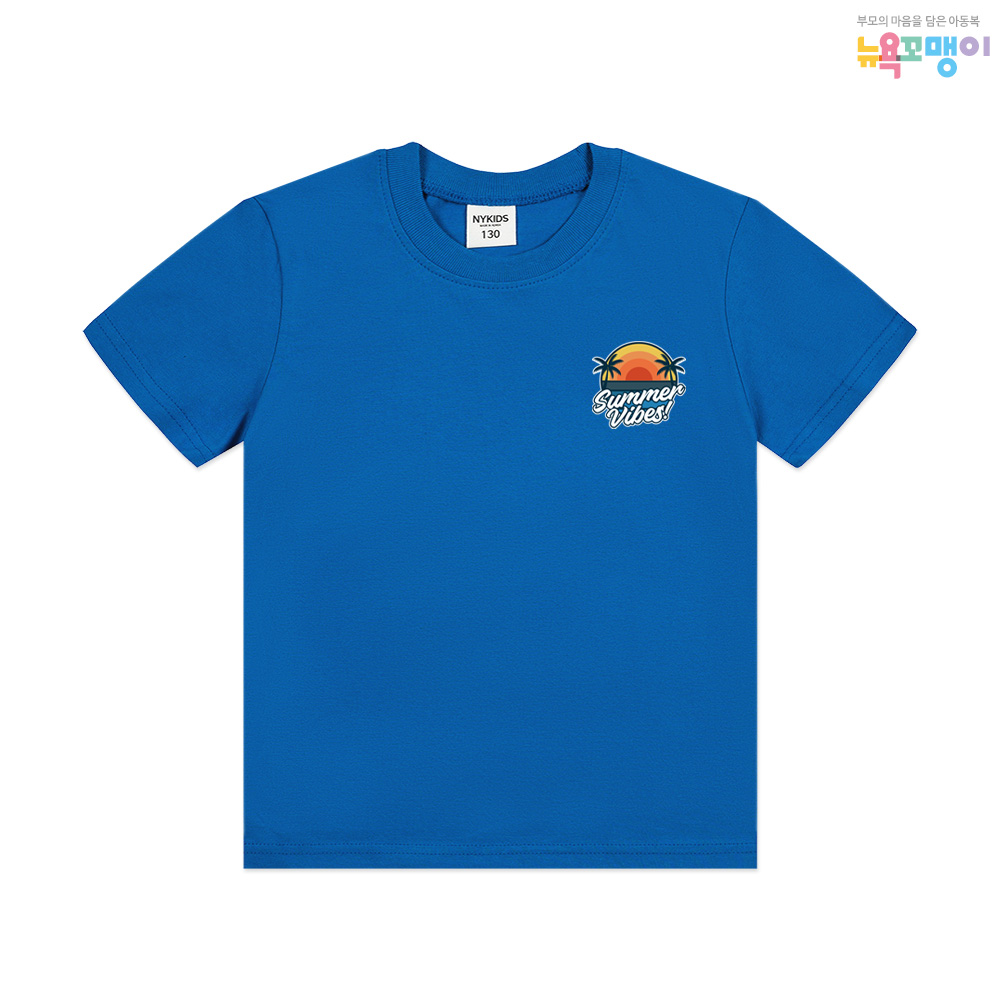 뉴욕꼬맹이 썸머바이브 아동 주니어 반팔(NY) 티셔츠 W168